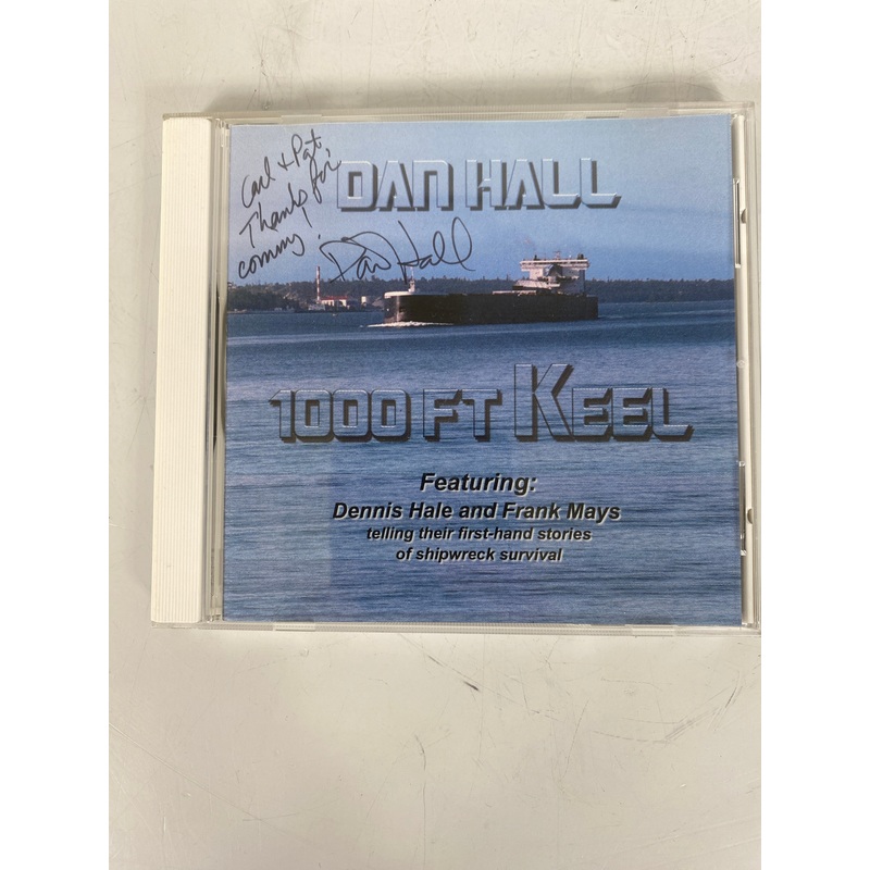 Dan Hall 1000 Ft Keel CD *signed*