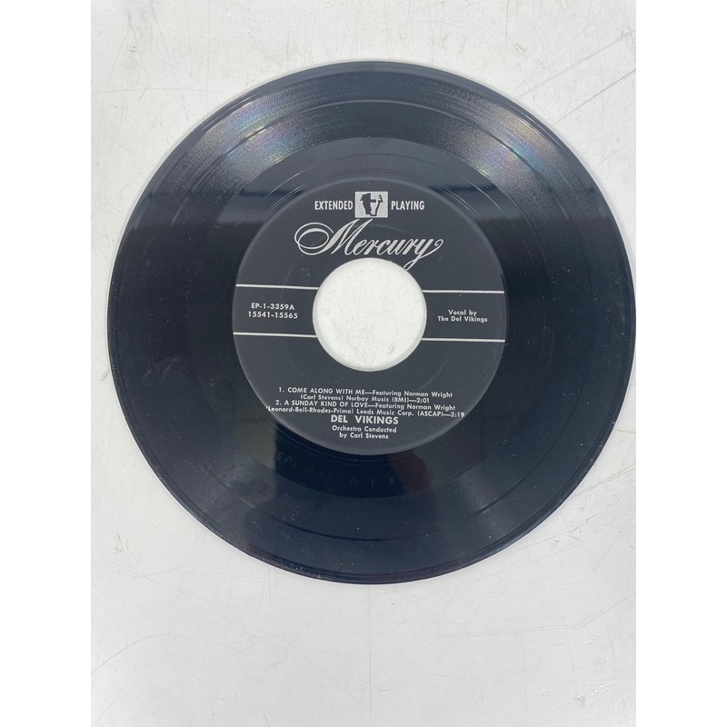 Del Vikings They Sing They Swing Vinyl Record 45