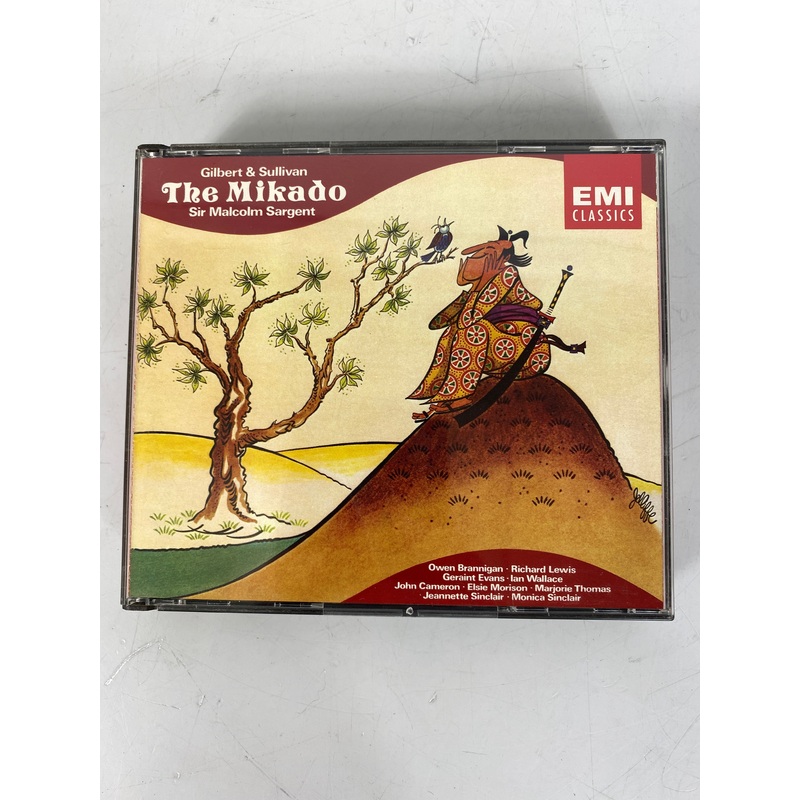 Gilbert & Sullivan the Mikado and Sargent 2 disc CD set