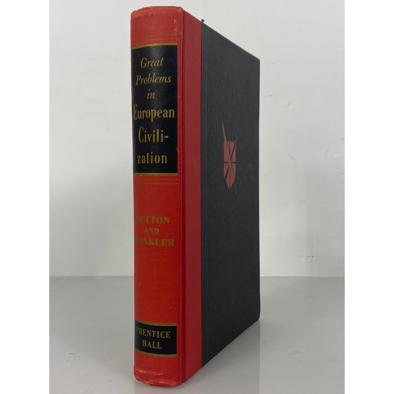 Great Problems in European Civilization Setton/Winkler 1954 HC