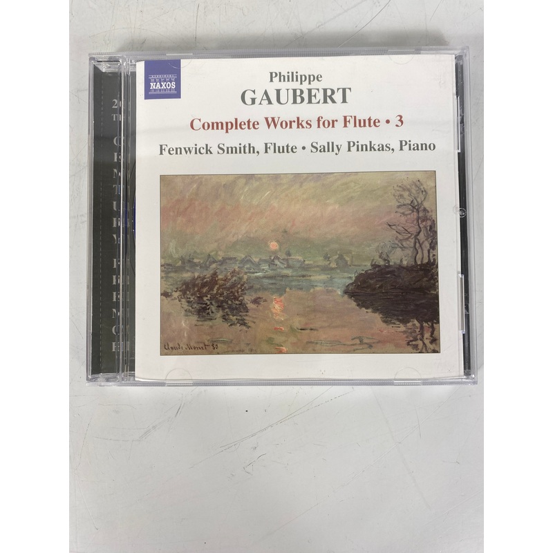 Philippe Gaubert Complete Works for Flute Volume 3 CD