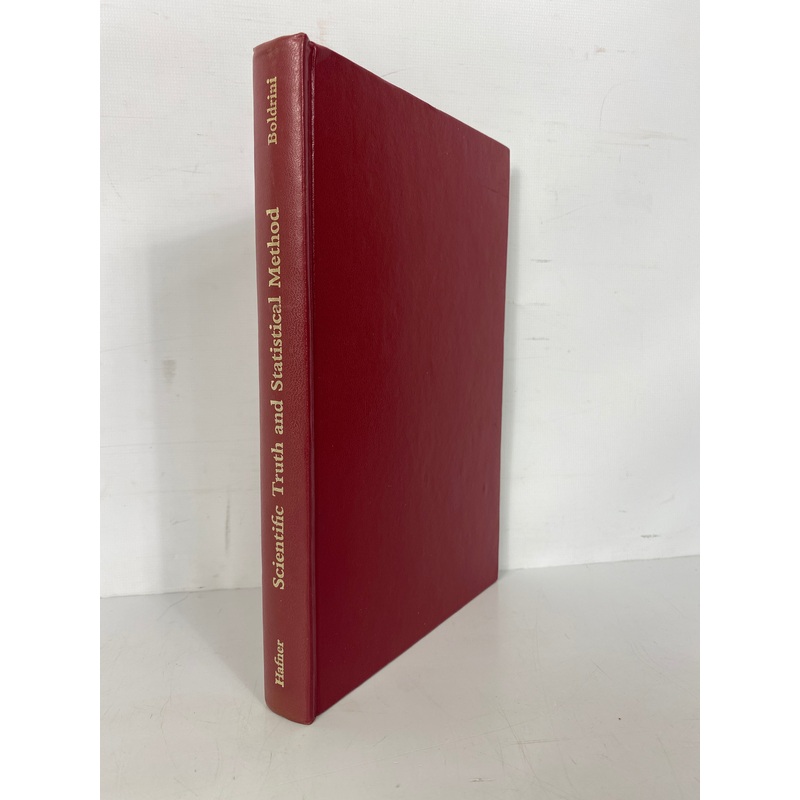Scientific Truth and Statistical Method Marcello Boldrini 1972 1st English Ed HC