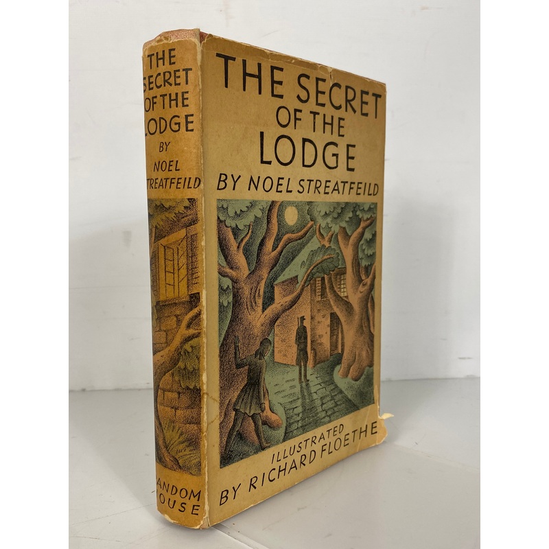 The Secret of the Lodge by Noel Streatfeild 1940 First Printing HC DJ