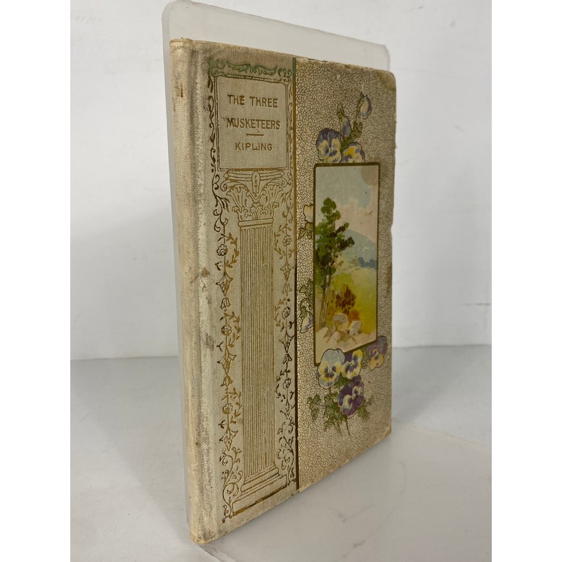 The Three Musketeers Rudyard Kipling 1896 Henry Altemus Antique HC