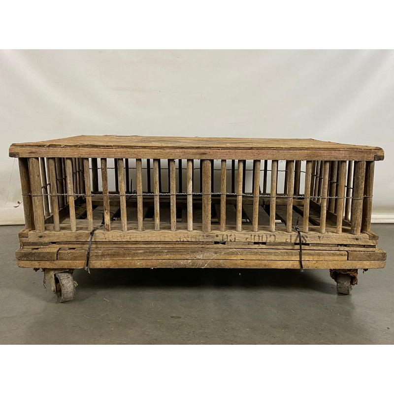 Wooden Chicken Cage