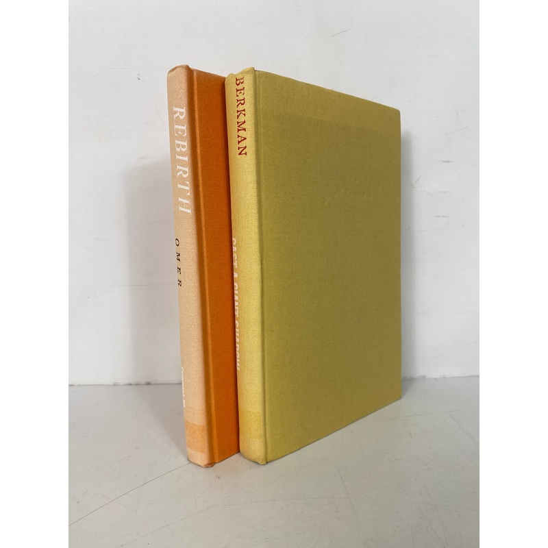 2 Vols: Rebirth (Omer)/Cast a Giant Shadow (Berkman) Jewish Publication Society