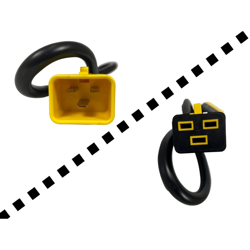 APC 6′ C20 to C19 Locking Power Cord