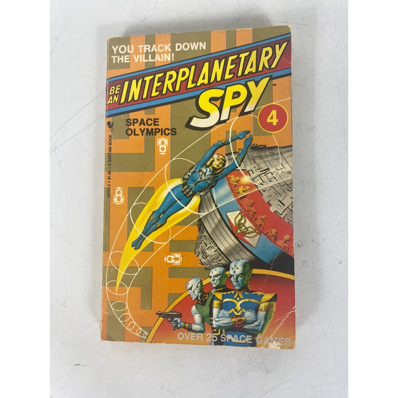 Be an Interstellar Spy Space Olympics Book 4 Vintage SC