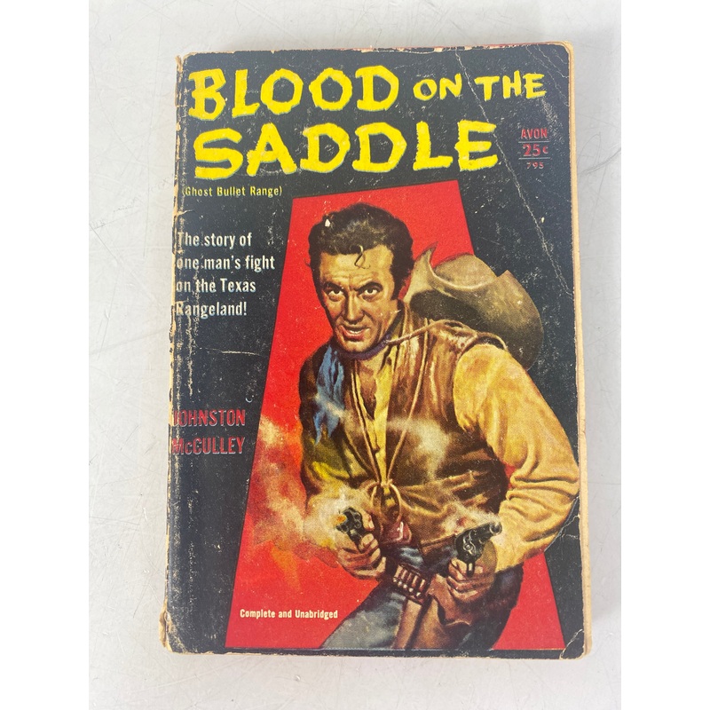 Blood on the Saddle Johnston McCulley SC