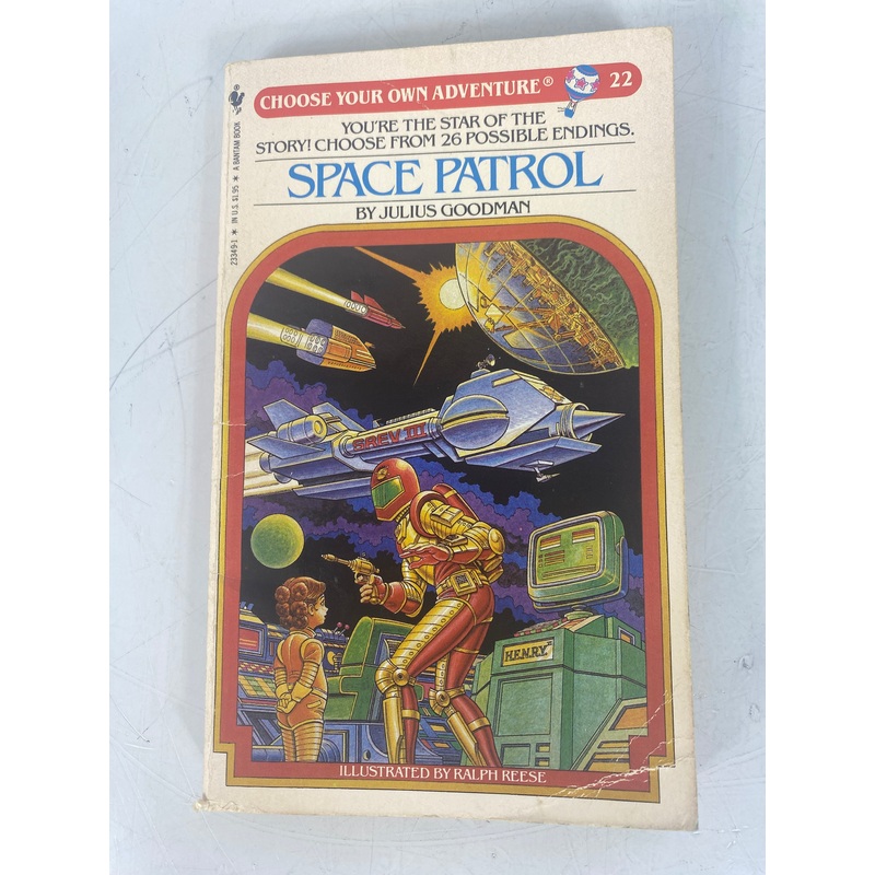 Choose Your Own Adventure #22 Space Patrol Vintage 1983 SC