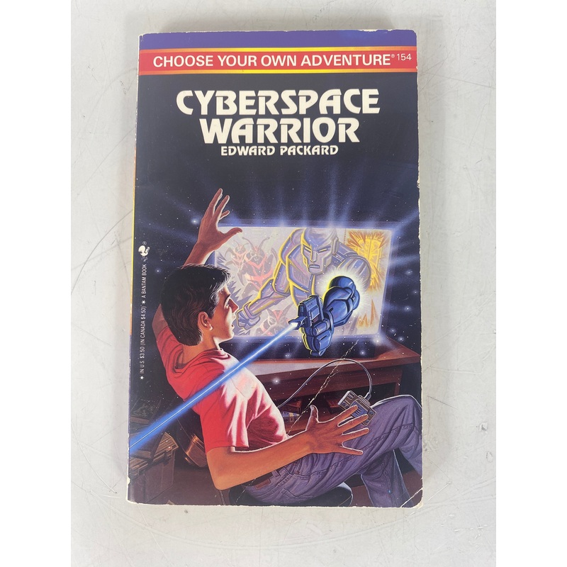 Choose Your Own Adventure Book 154 Cyberspace Warrior SC