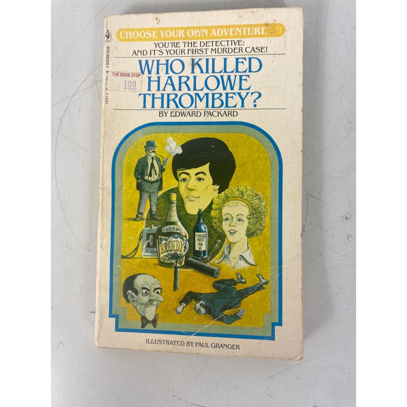 Choose Your Own Adventure Book 9 Who Killed Harlowe Thrombey?