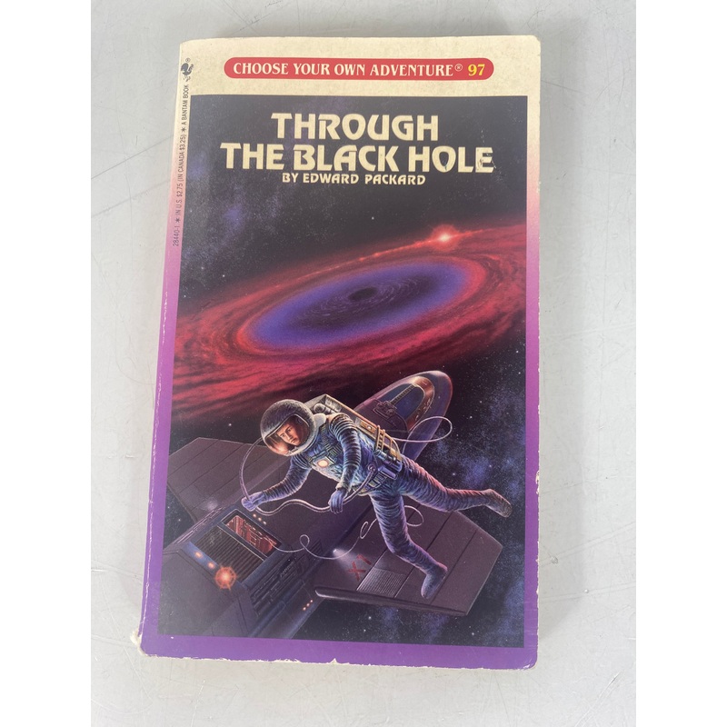 Choose Your Own Adventure Book 97 Through the Black Hole