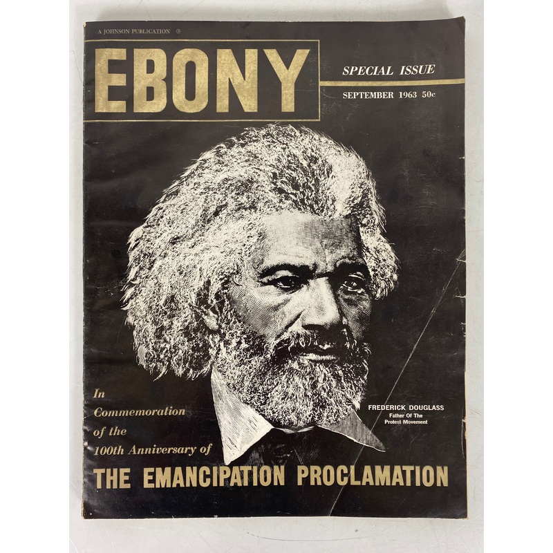 Ebony Magazine Frederick Douglass 100th Anniversary (September 1963)