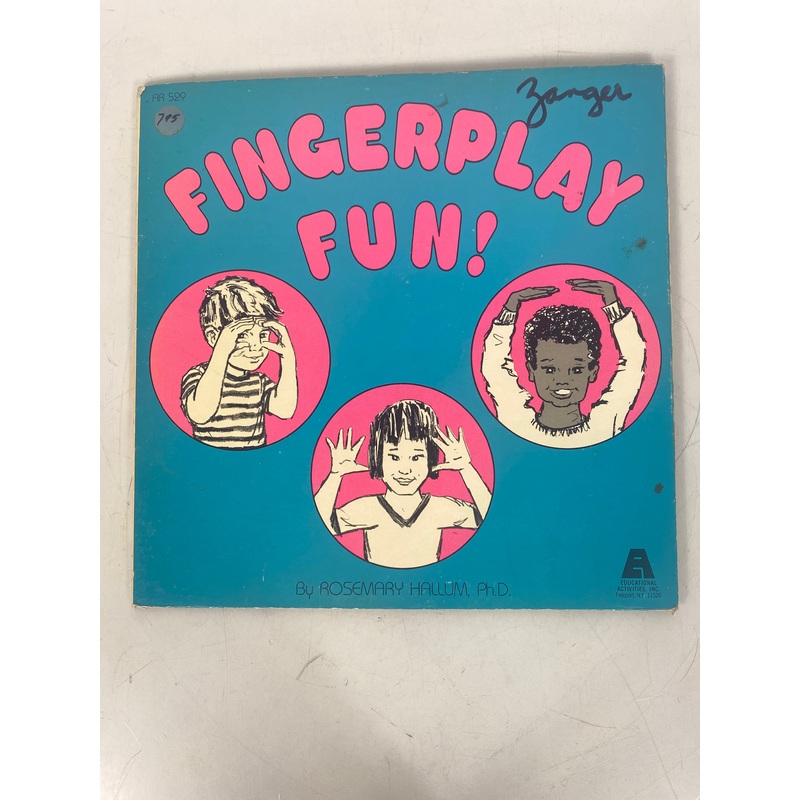 Fingerplay Fun! Children’s Vinyl Record Rosemary Hallum PhD Vinyl Record