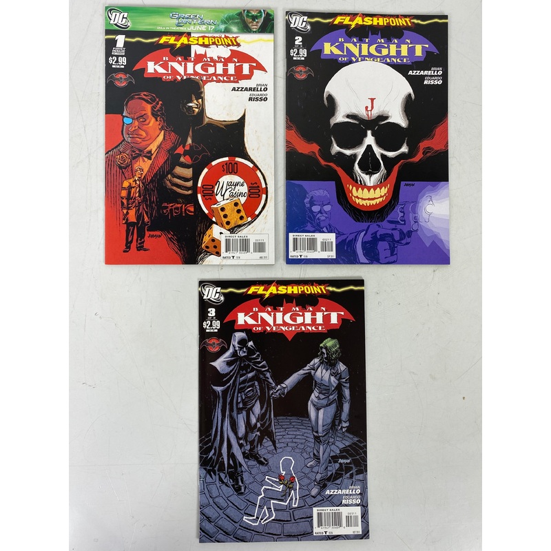 Flashpoint Knight of Vengeance #1-3 Complete (2011)