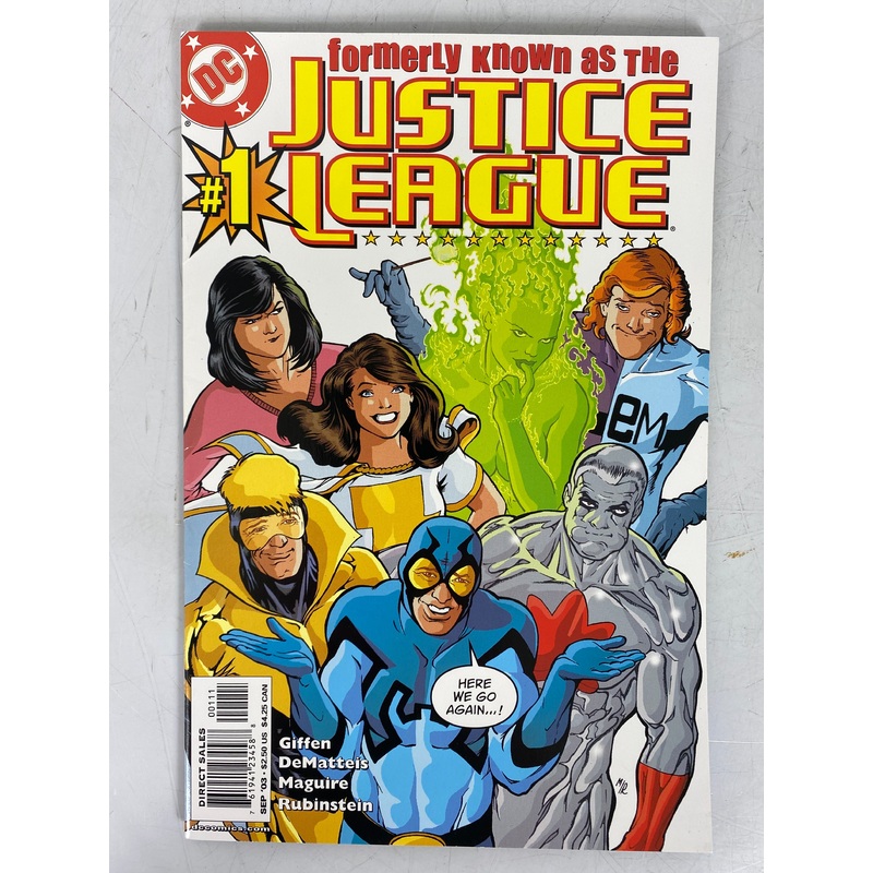 Formerly Known as the Justice League #1 (2003)