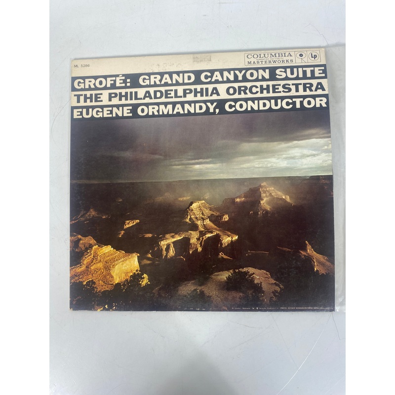 Grofe Grand Canyon Suite Philadelphia Orchestra Vinyl Record