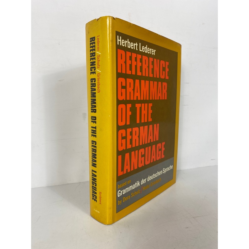 Herbert Lederer Reference Grammar of the German Language 1969 HCDJ