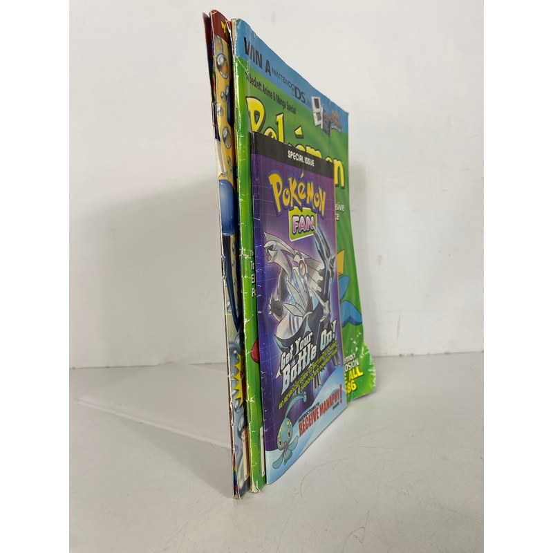 Lot of 3 Pokemon Fan & Collector Magazines 2000-2007 SC