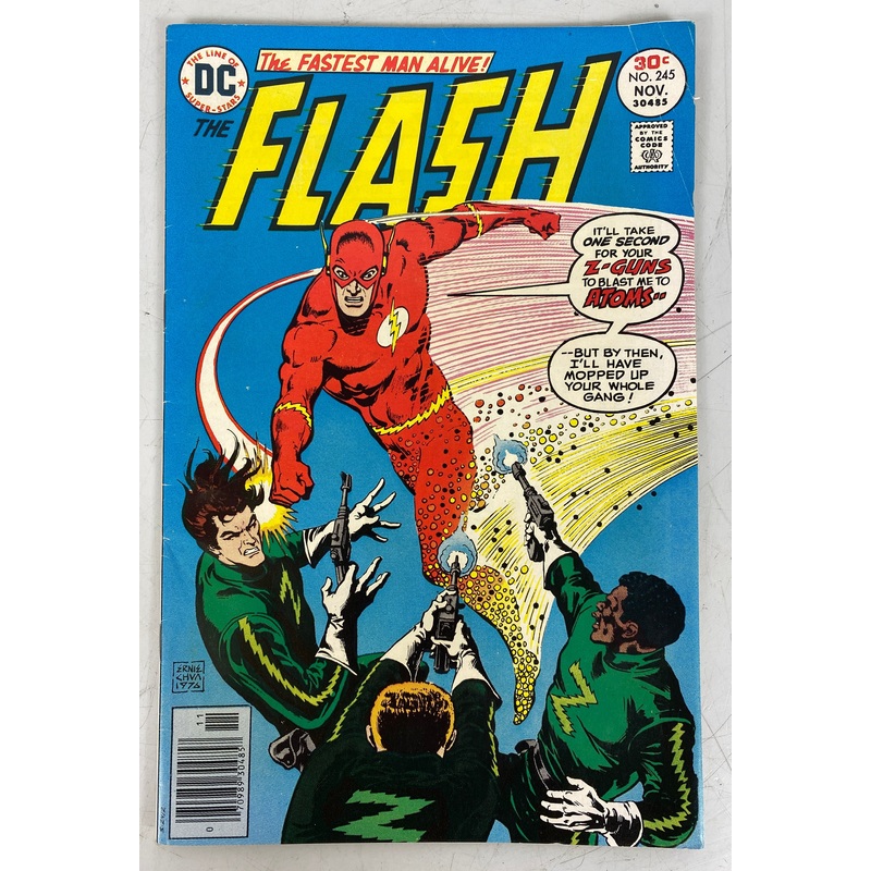 Lot of 3 The Flash #241, 245, 260 (1975-1978)