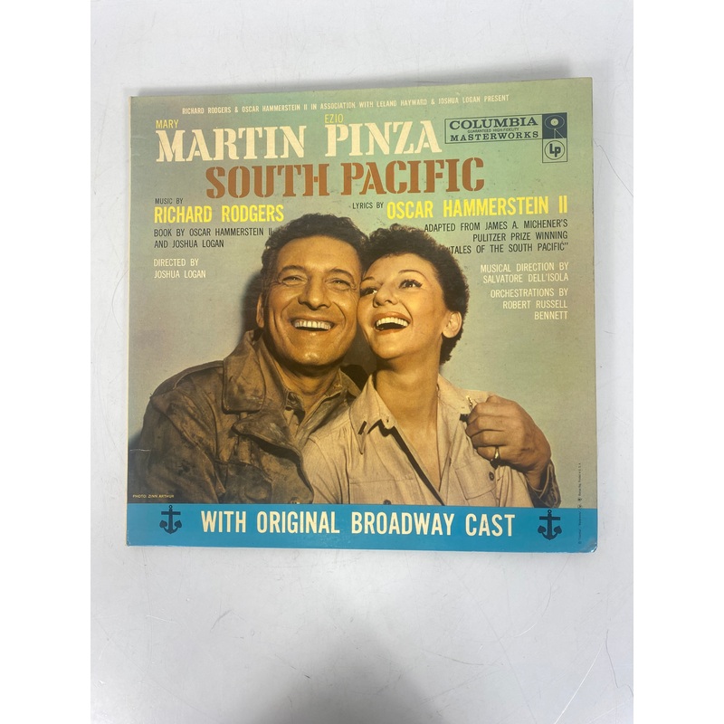 Mary Martin Ezio Pinza South Pacific Vinyl Record