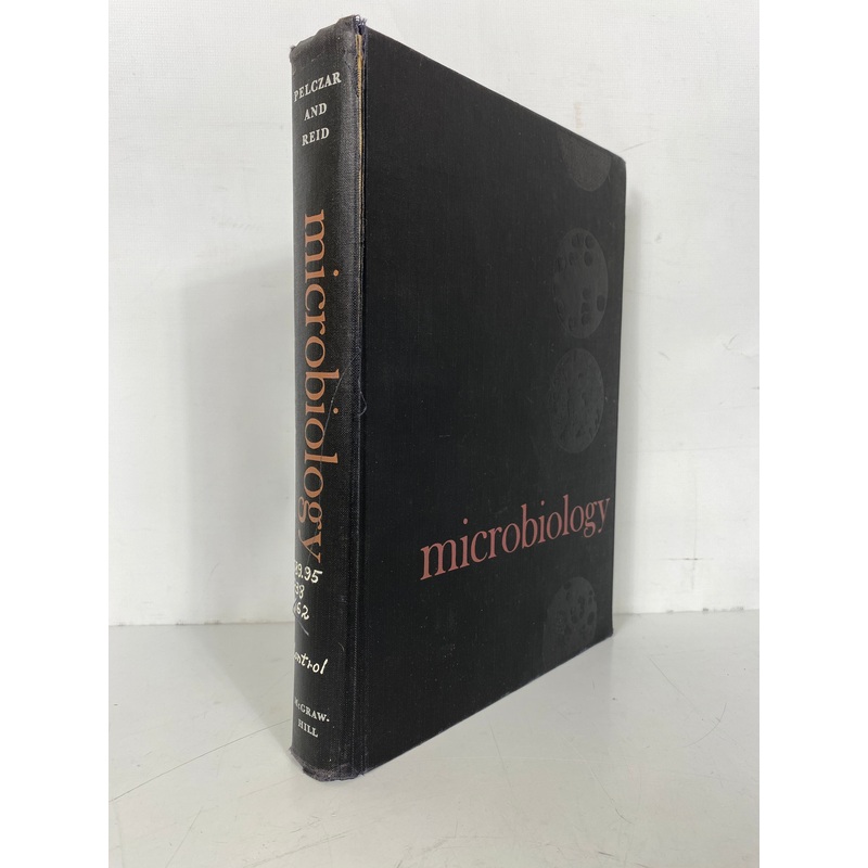 Microbiology by Pelczar/Reid 1958 Signed & Inscribed Ex-Library HC