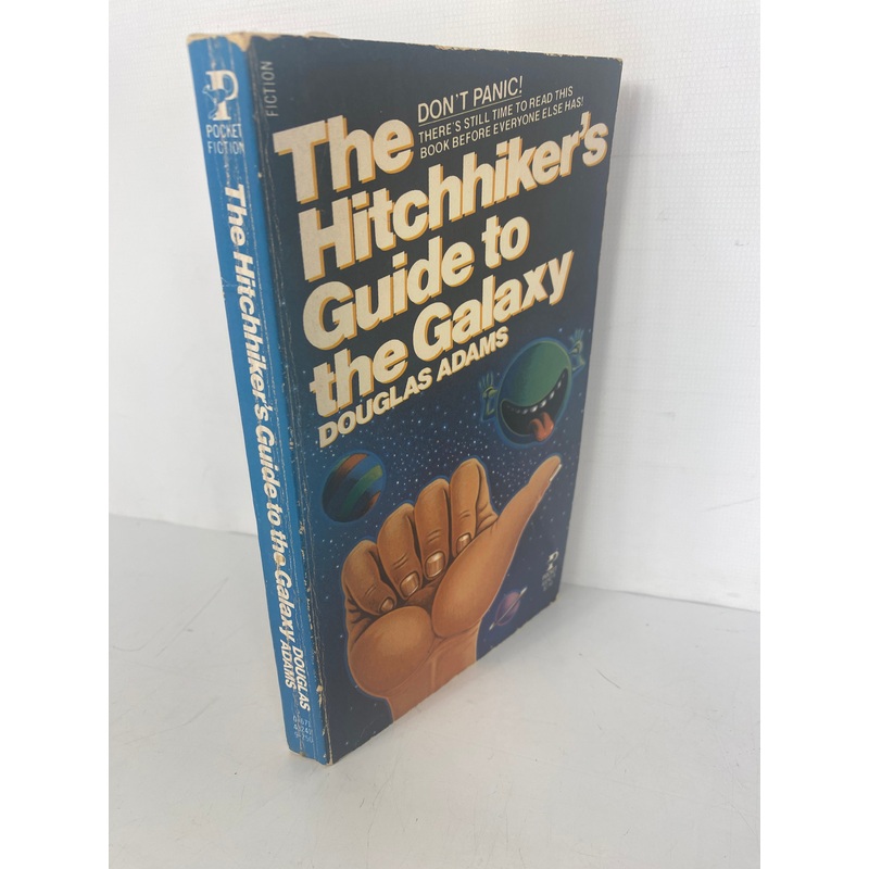 The Hitchhiker’s Guide to the Galaxy Douglas Adams Vintage Paperback