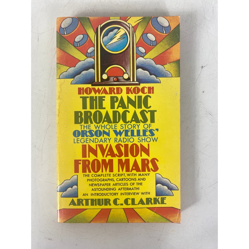The Panic Broadcast Arthur C. Clarke Vintage 1971 SC