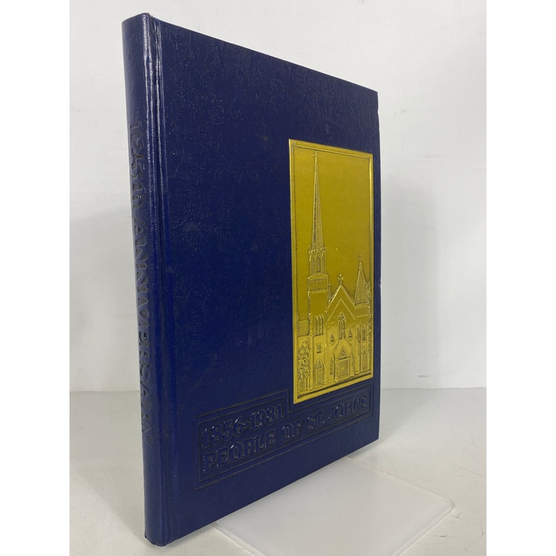 The People of St. Johns 1856-1981 Jackson Michigan HC