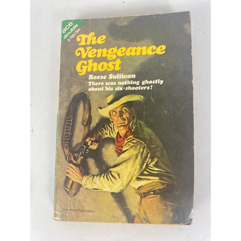 The Vengeance Ghost / Bronc Ace Double Western paperback