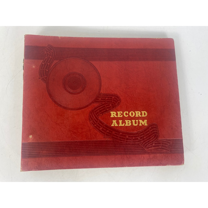 Vintage 10 Vinyl Record Carrying Album