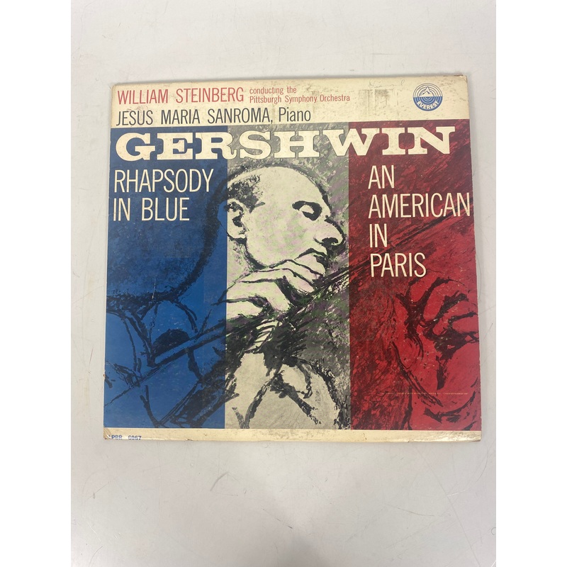 William Steinberg Gershwyn Rhapsody in Blue American in Paris Vinyl Record