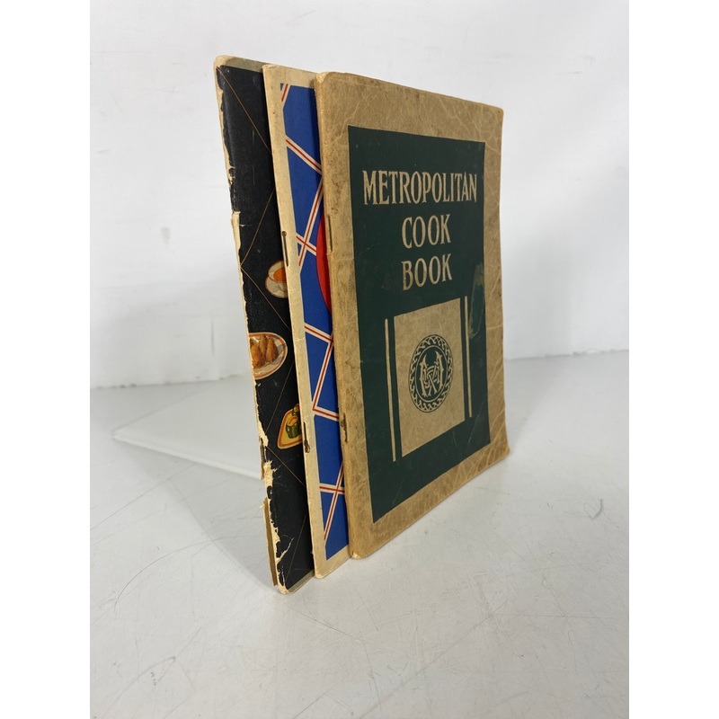 3 Vintage Metropolitan Cook Books (Metropolitan Life Insurance Co) SC