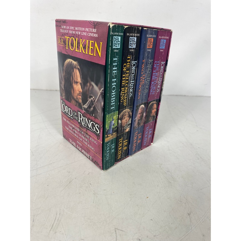 4 J.R.R. Tolkien Del Ray : The Hobbit/Lord of the Rings Parts 1, 2, 3 SC