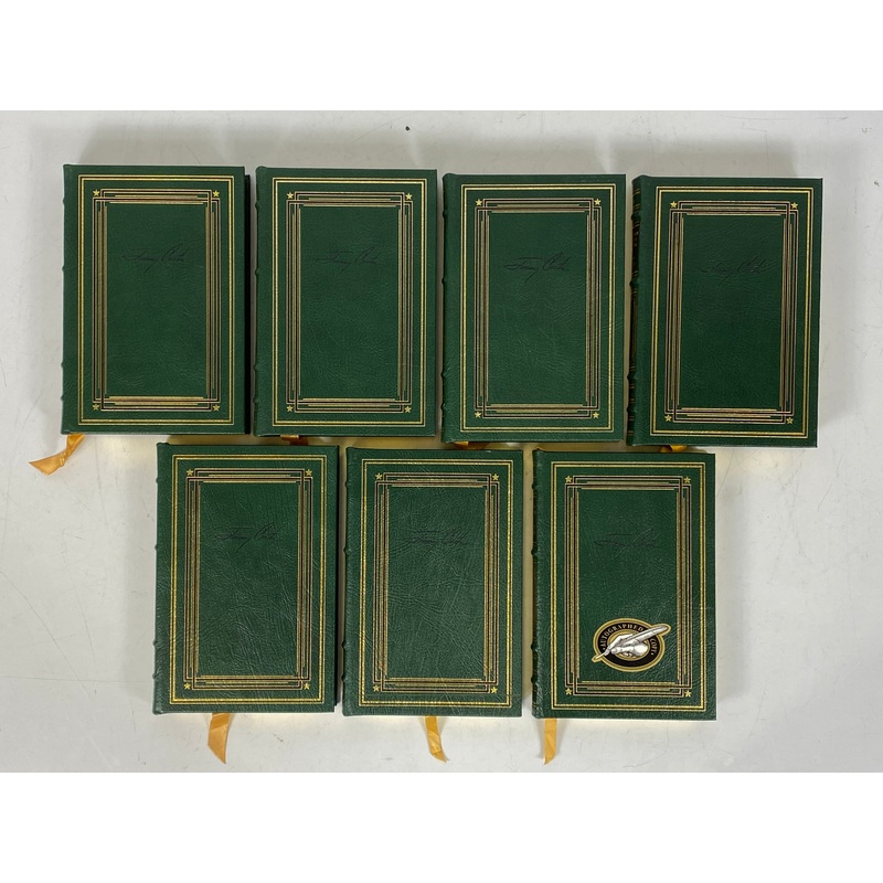 7 Volume Set: Jimmy Carter Selected Writings Easton Press Signed Leather Bound