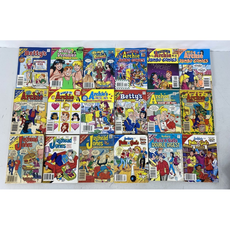Archie SC Paperback Comic Lot 40+ Books