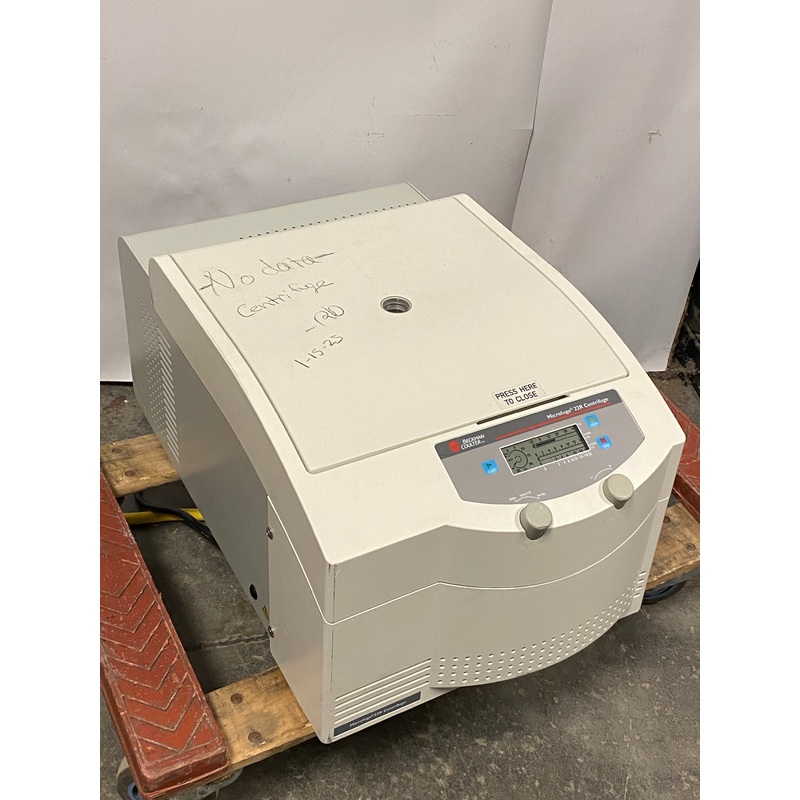 Beckman Coulter Microfuge 22R Refrigerated Centrifuge *For Parts or Repair*