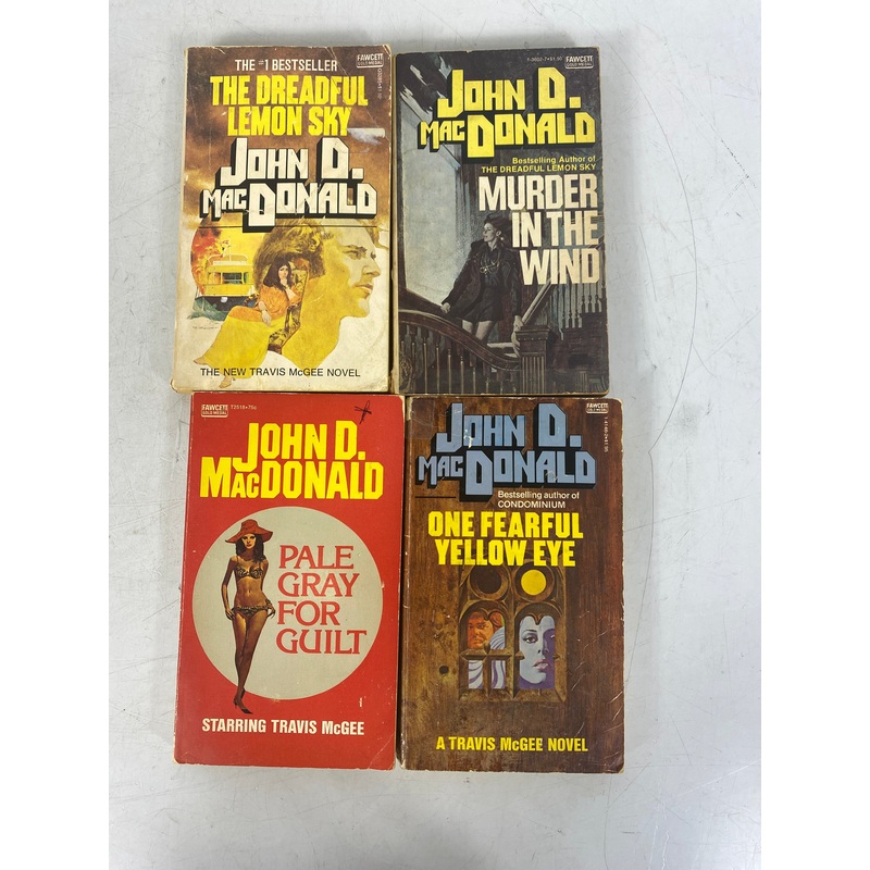 John McDonald Lot of 4  Paperback SC