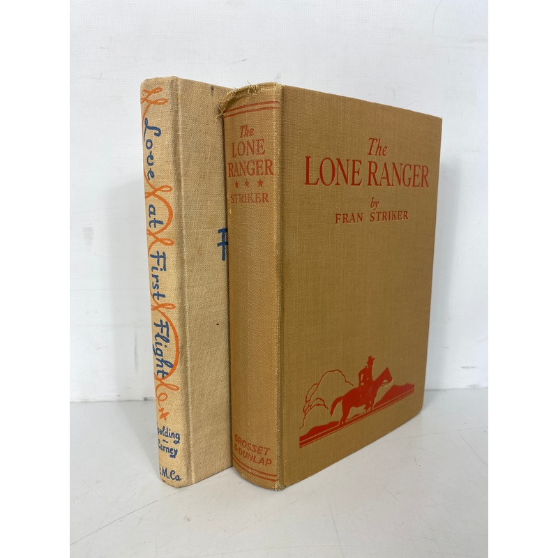 Lot of 2: The Lone Ranger (1936,1st)/Love at First Flight (1943) HC