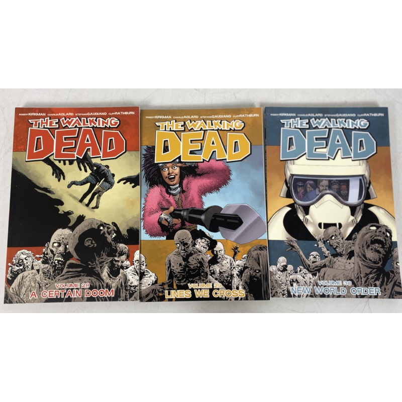 Lot of 3 Walking Dead Graphic Novels 28, 29, 30 SC