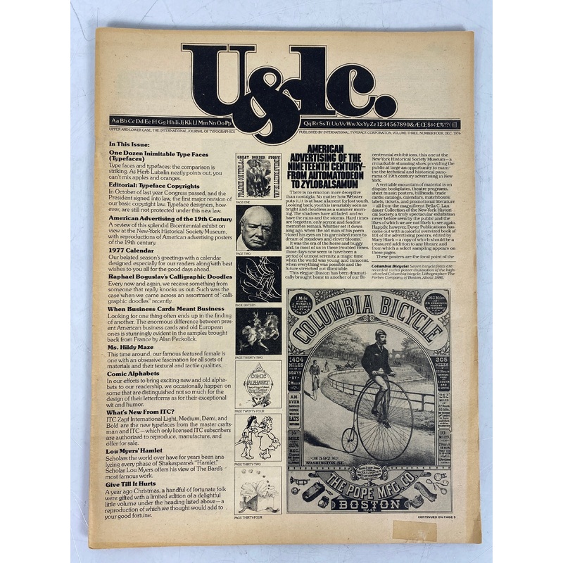 Lot of 4 Upper and Lower Case Magazine (1976) Complete