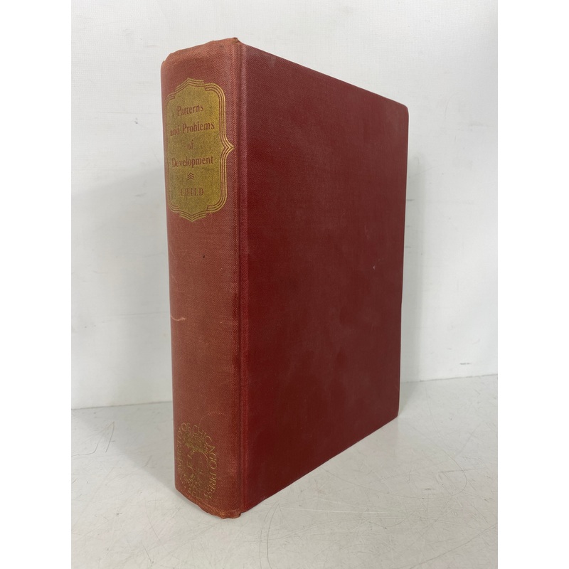 Patterns and Problems of Development C.M. Child 1941 Vintage HC