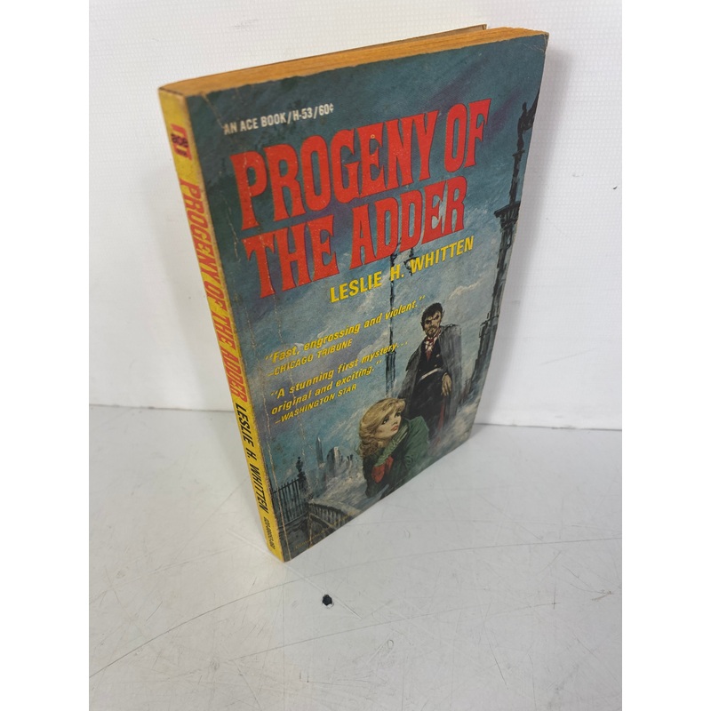 Progeny of the Adder by Leslie Whitten Paperback SC