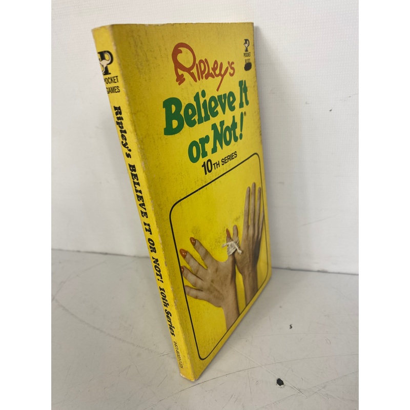 Ripley’s Believe It or Not! 10th Series Paperback Book 1964  SC