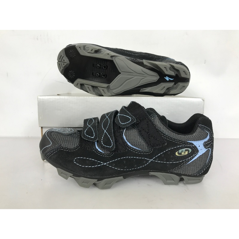 Specialized Body Geometry Black/Gray/Blue Riata Mtn Women’s Size 6 / 36 NIB