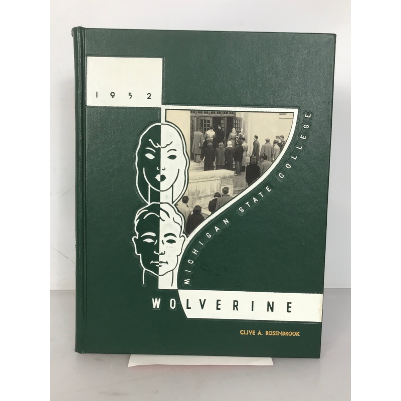 1952 Michigan State College Yearbook East Lansing Michigan HC