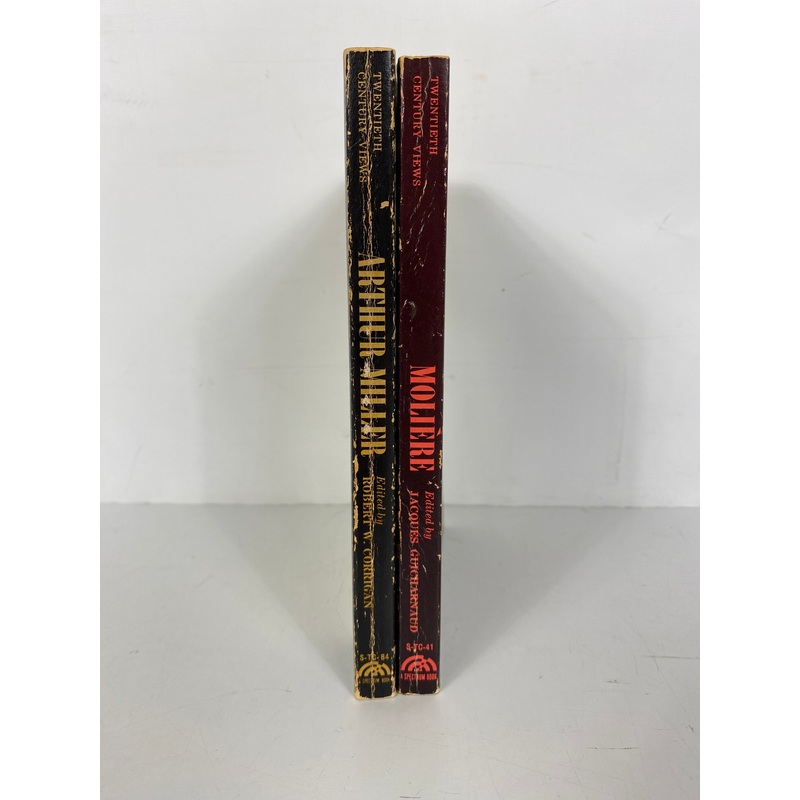 2 Vols Twentieth Century Views: Arthur Miller/Moliere 1964-69 Vintage SC