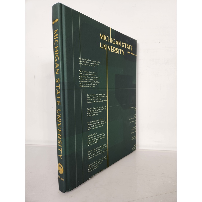 2022 Michigan State University Yearbook Red Cedar Log