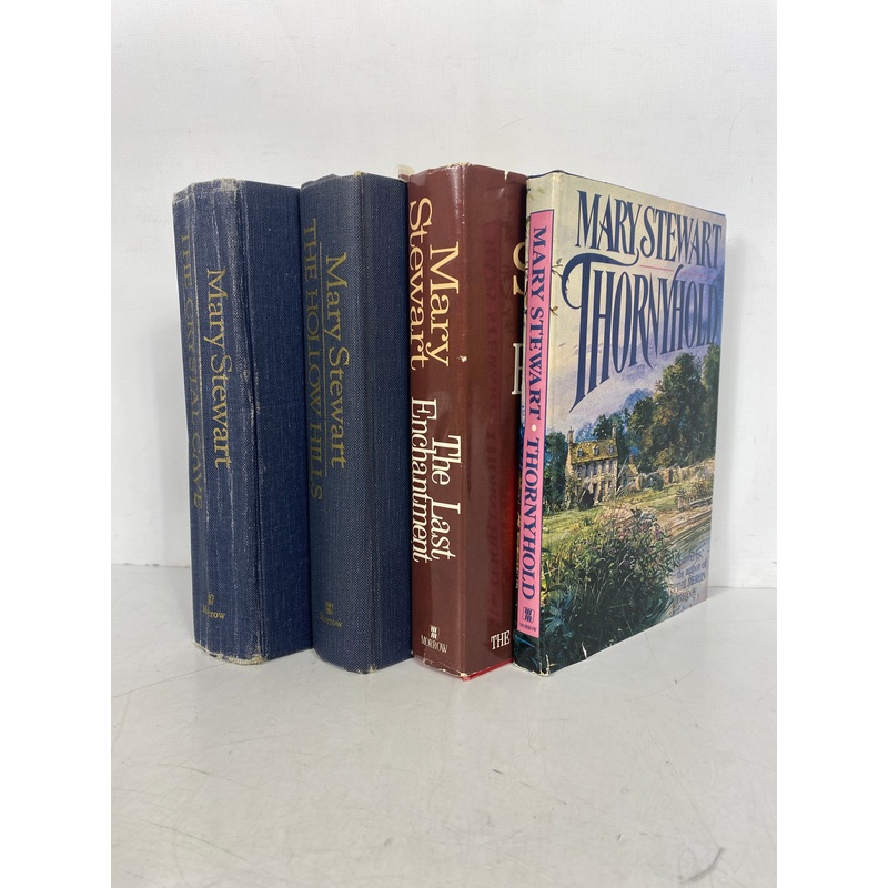 4 Mary Stewart:The Crystal Cave/The Hollow Hills/The Last Enchantment/Thornyhold